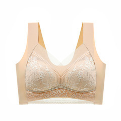 summer ice silk seamless wire-free comfort Bra