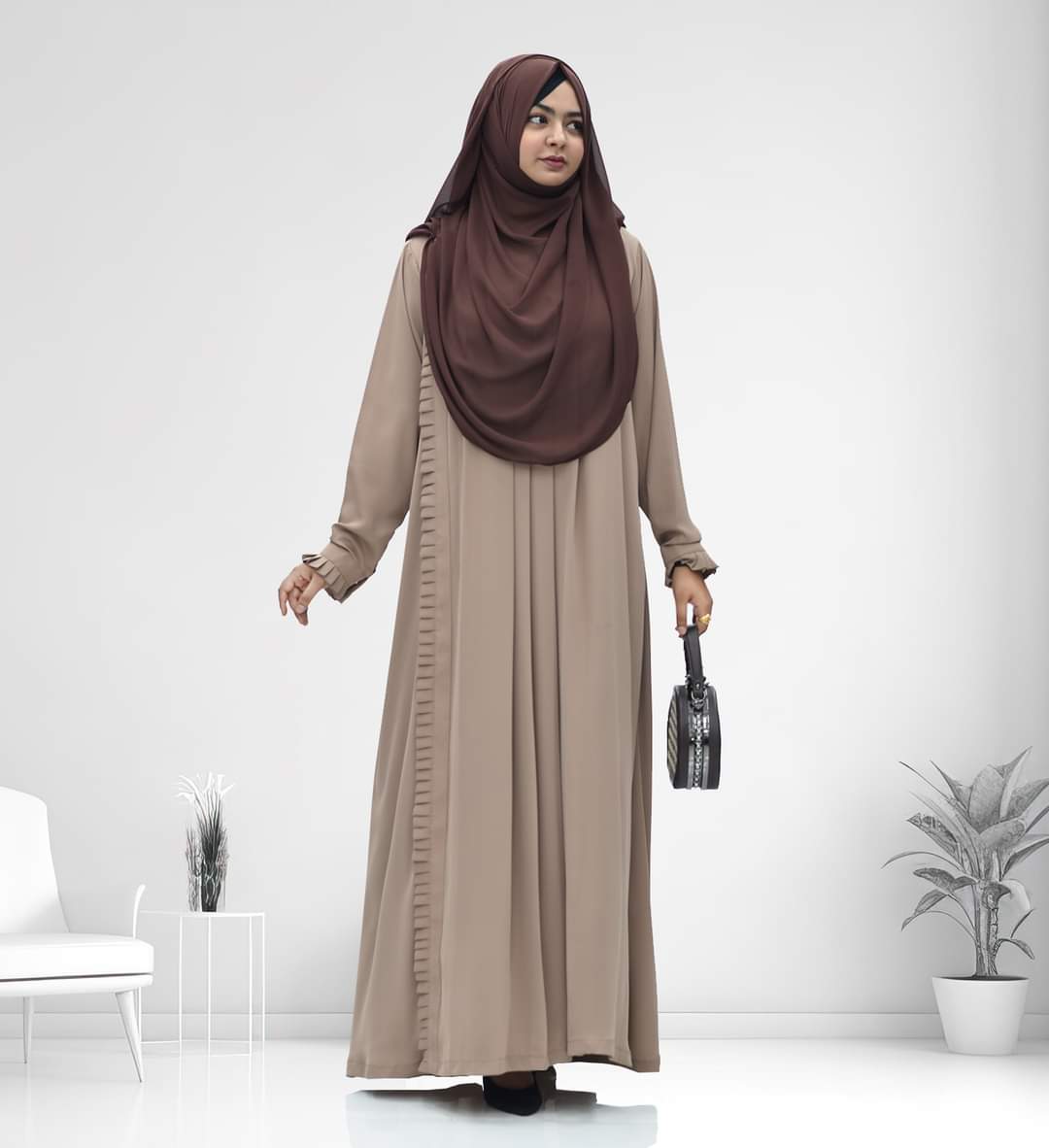 Kuchi Kata Gown Burkha (Without Hijab)
