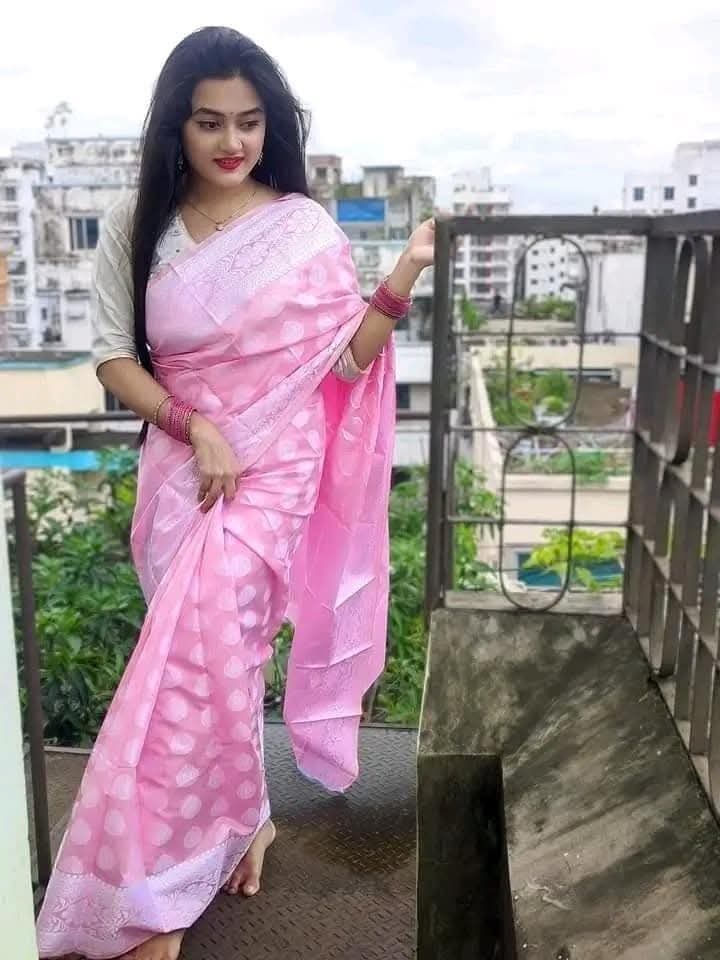 Soft Silk Indian-Inspired Katan Saree with Blouse Piece | Premium Party Wear Saree