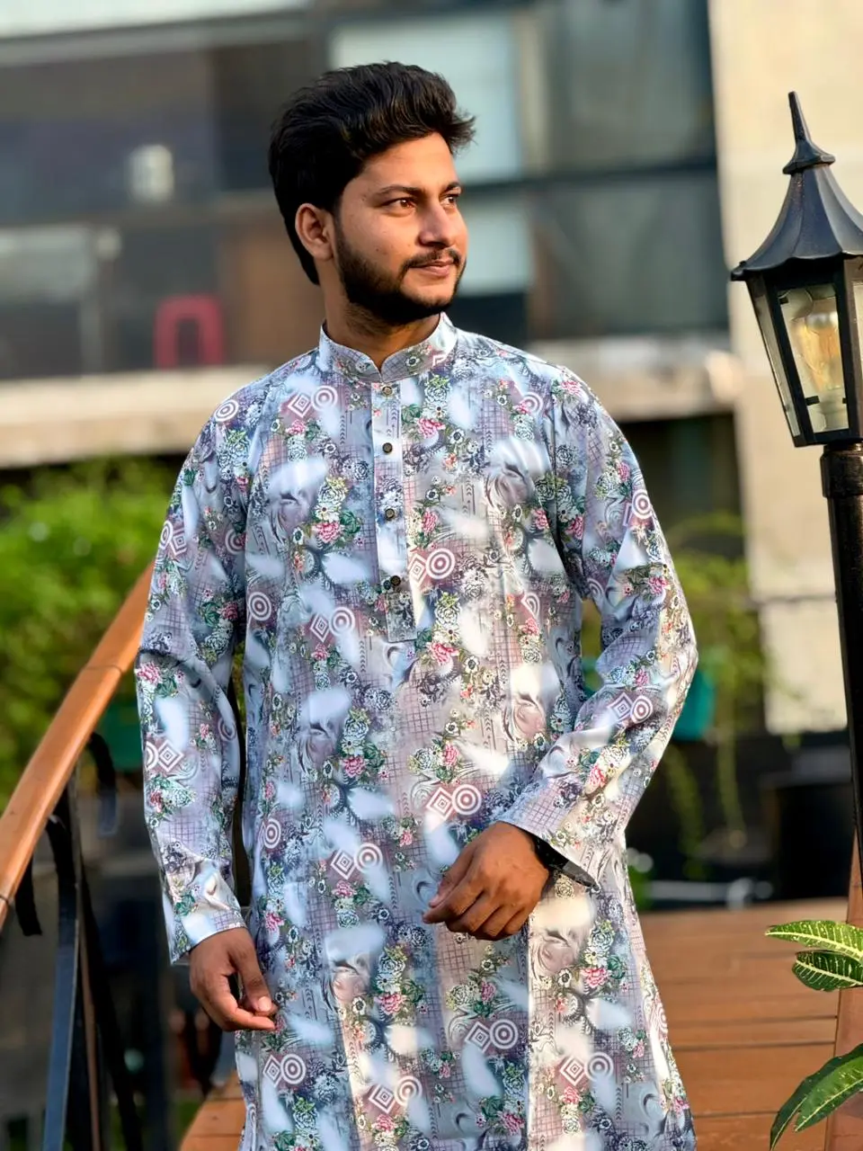 Premium Digital Print Panjabi – China Stitch Fabric