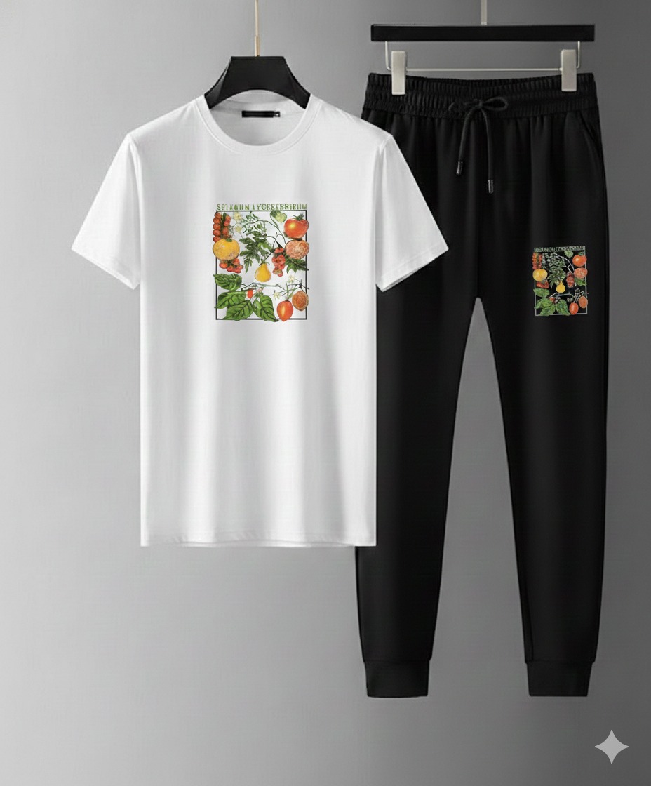 Trendy Mash T-Shirt Trouser Combo