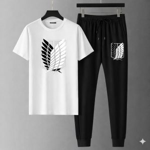 Trendy Mash T-Shirt Trouser Combo