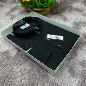 Premium Soft Cotton Embroidery Panjabi