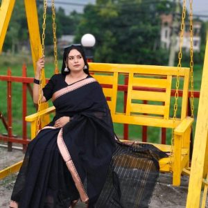 Nokshi Pair Suti Saree with Blouse Piece | Premium Cotton Nakshi Par Saree Bangladesh