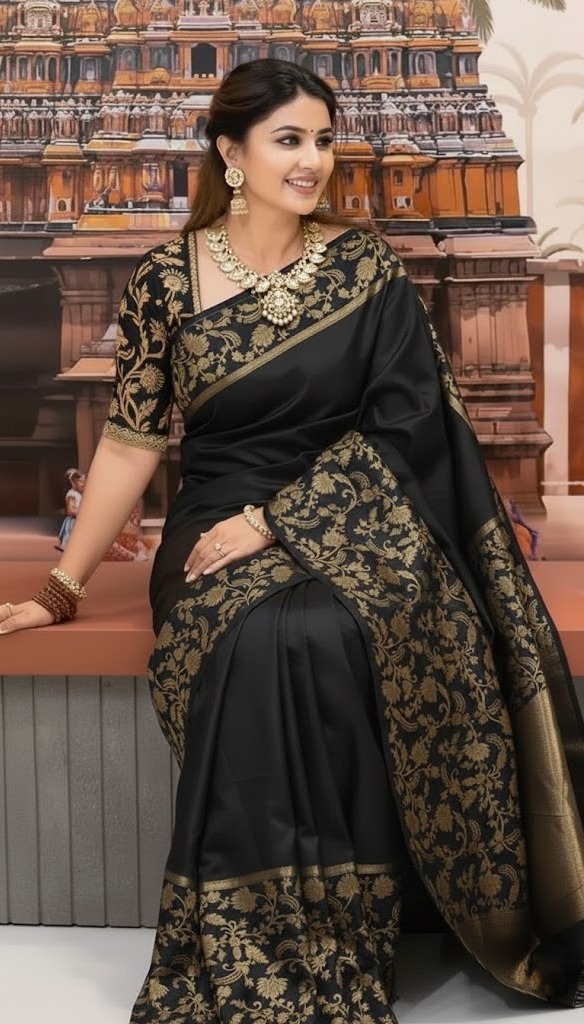 ✨ Rupkotha Katan Saree (রূপকথা কাতান শাড়ি)
