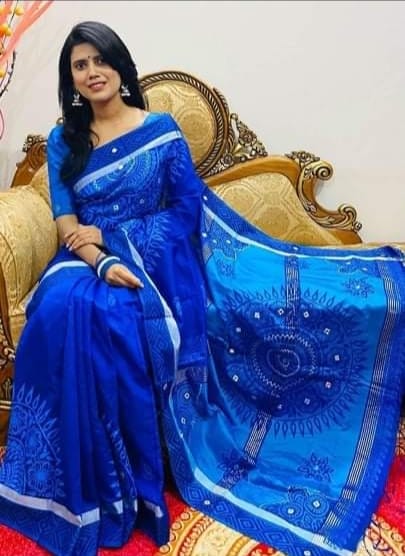 Premium Dhupiyan Silk Tangail Sharee