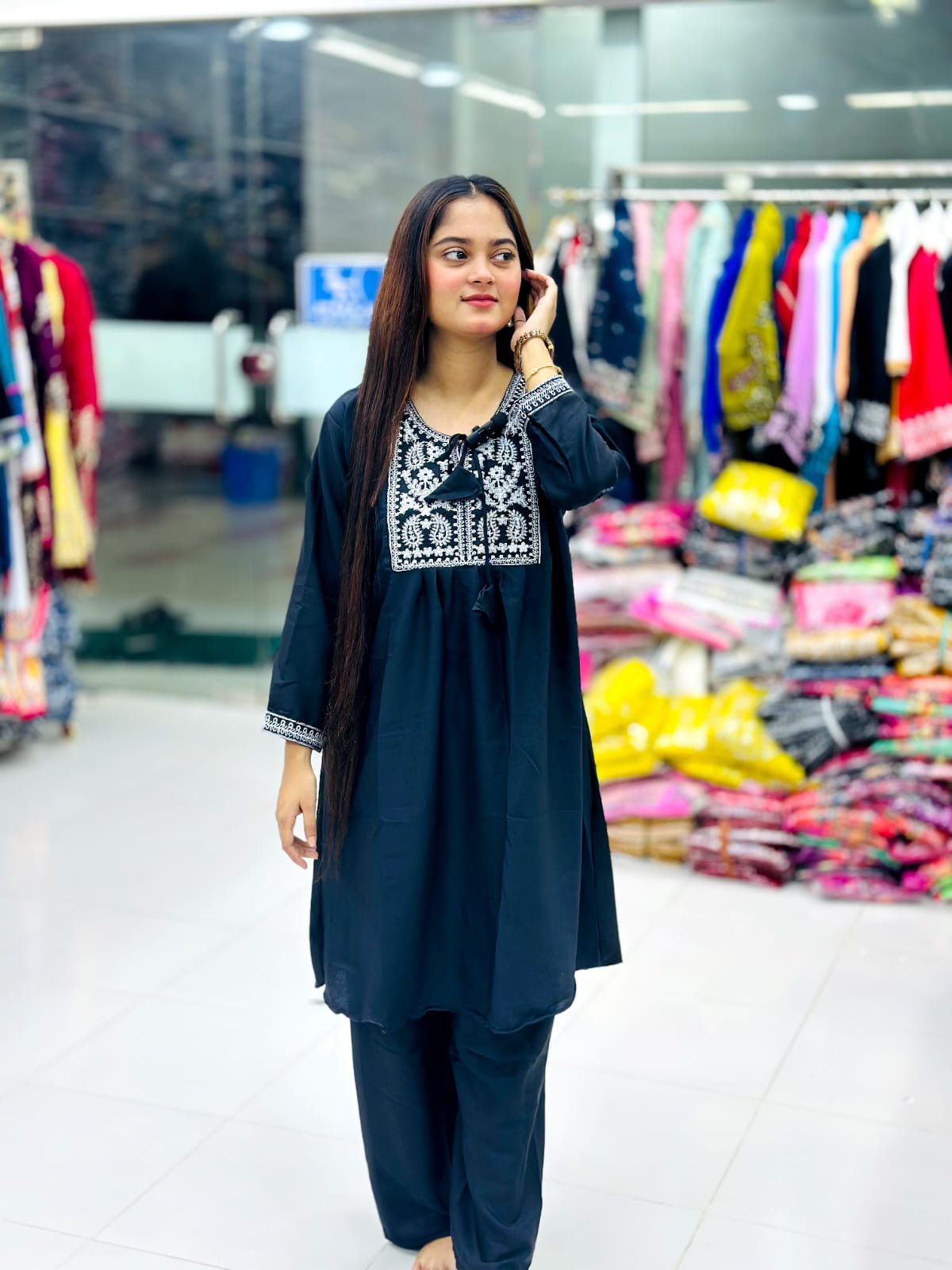 Cute Two Piece Collection – Premium Switch Silk Set