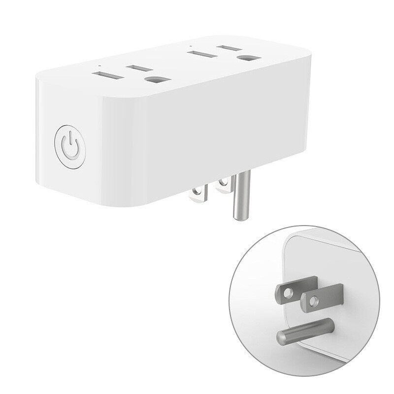 এক্সক্লুসিভ 16A ডুয়াল ওয়াইফাই স্মার্ট সকেট (US Gauge) – রিমোট কন্ট্রোল ও টাইমার সহ প্রিমিয়াম স্মার্ট প্লাগ - Image 5