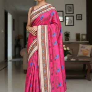 প্রিমিয়াম ডিজিটাল প্রিন্ট শাড়ি