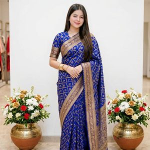 ✨ প্রিমিয়াম জাপানি সিল্ক শাড়ী ✨