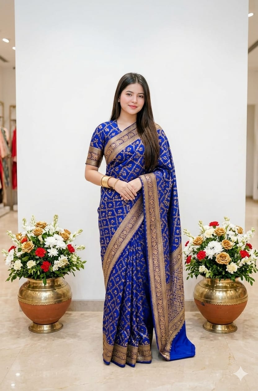 ✨ প্রিমিয়াম জাপানি সিল্ক শাড়ী ✨