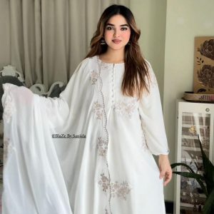 নিউ সাদাবাহার থ্রি-পিস কালেকশন – প্রিমিয়াম কটন এমব্রয়ডারি ওয়ার্ক